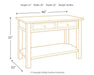 Tyler Creek Sofa/Console Table - Zara Furniture (Kissimmee,FL)