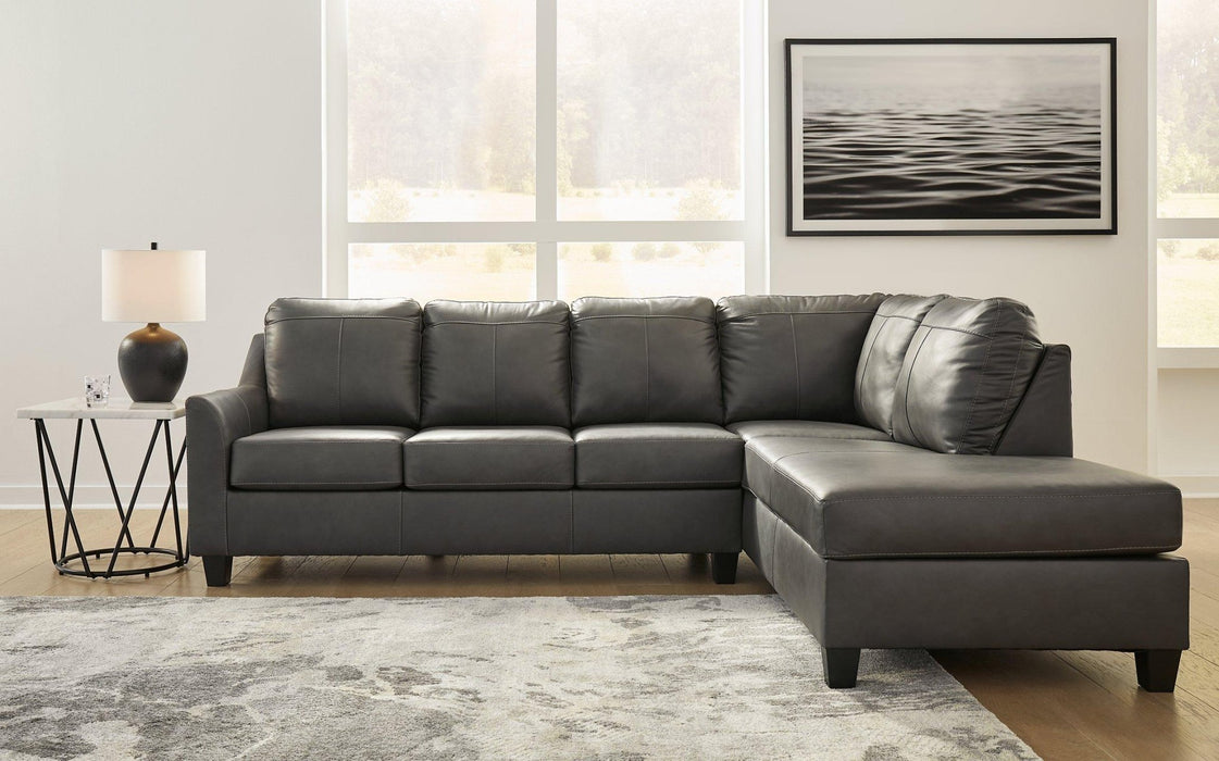 Valderno 2 - Piece Sectional with Chaise - Zara Furniture (Kissimmee,FL)