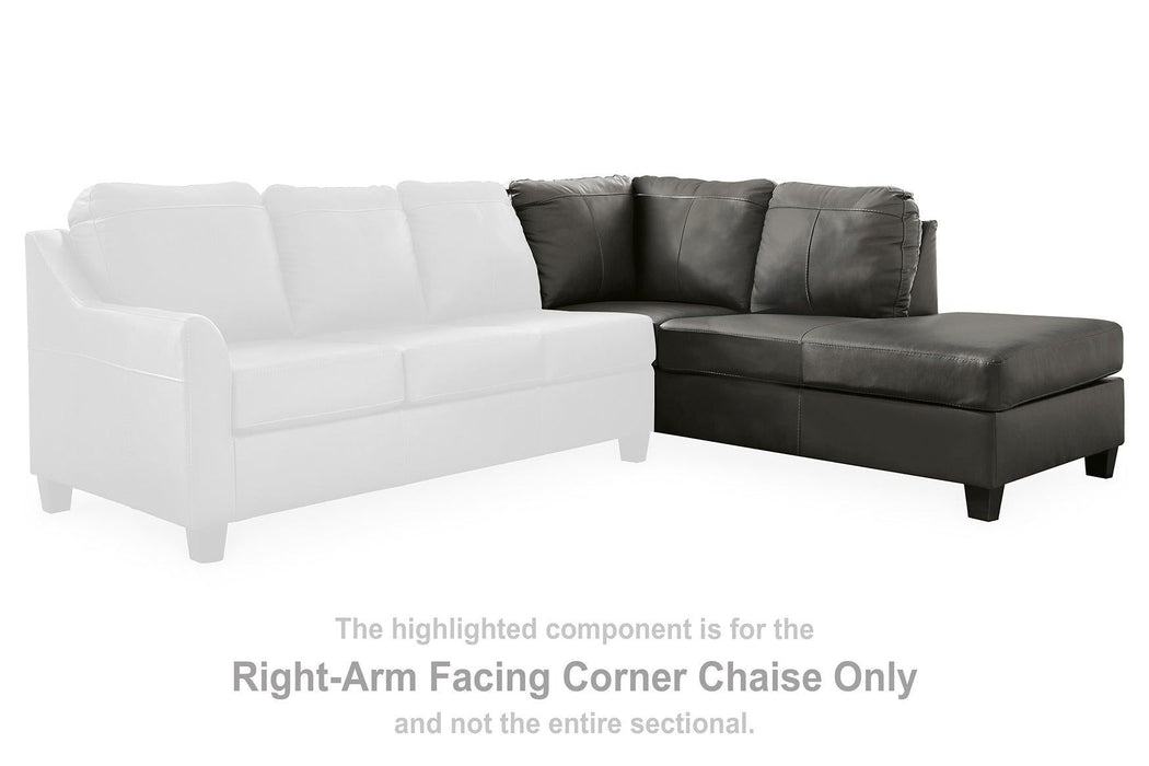 Valderno 2 - Piece Sectional with Chaise - Zara Furniture (Kissimmee,FL)