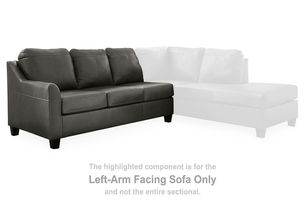 Valderno 2 - Piece Sectional with Chaise - Zara Furniture (Kissimmee,FL)