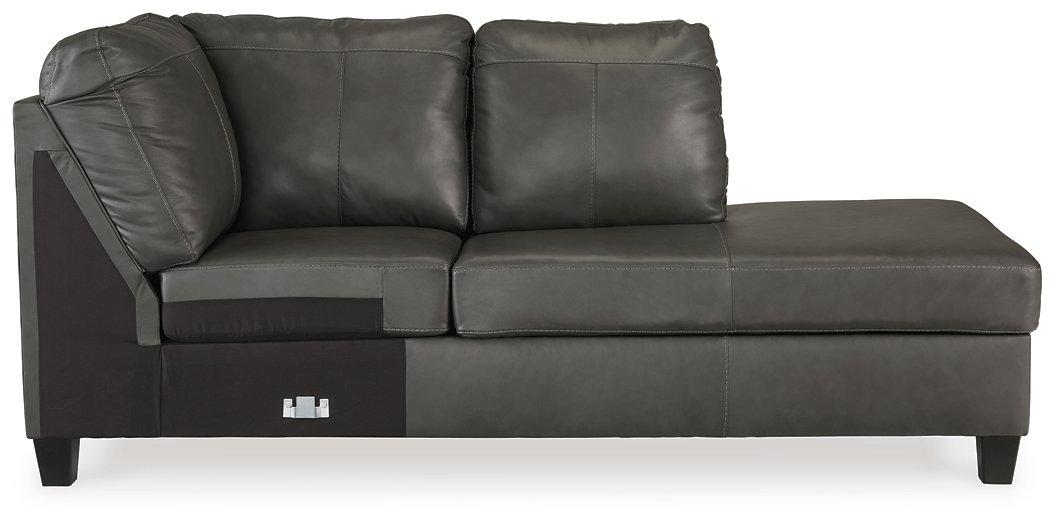Valderno 2 - Piece Sectional with Chaise - Zara Furniture (Kissimmee,FL)