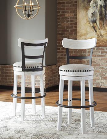 Valebeck Bar Height Bar Stool - Zara Furniture (Kissimmee,FL)
