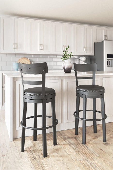 Valebeck Bar Height Bar Stool - Zara Furniture (Kissimmee,FL)