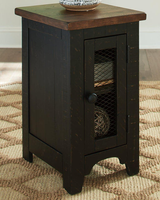 Valebeck Chairside End Table - Zara Furniture (Kissimmee,FL)