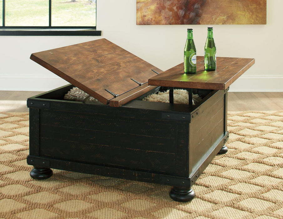 Valebeck Coffee Table with Lift Top - Zara Furniture (Kissimmee,FL)