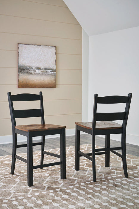 Valebeck Counter Height Barstool - Zara Furniture (Kissimmee,FL)