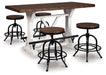 Valebeck Counter Height Dining Set - Zara Furniture (Kissimmee,FL)