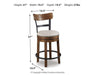 Valebeck Counter Height Dining Set - Zara Furniture (Kissimmee,FL)