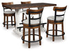 Valebeck Counter Height Dining Set - Zara Furniture (Kissimmee,FL)