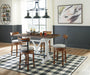 Valebeck Counter Height Dining Set - Zara Furniture (Kissimmee,FL)
