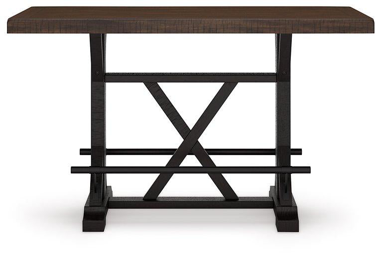Valebeck Counter Height Dining Table - Zara Furniture (Kissimmee,FL)