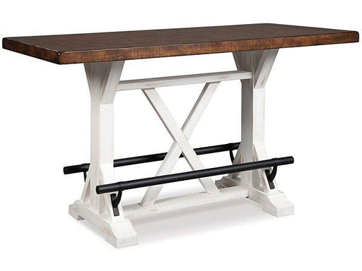 Valebeck Counter Height Dining Table - Zara Furniture (Kissimmee,FL)