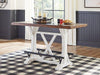 Valebeck Counter Height Dining Table - Zara Furniture (Kissimmee,FL)