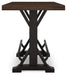Valebeck Counter Height Dining Table - Zara Furniture (Kissimmee,FL)