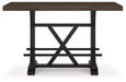 Valebeck Counter Height Dining Table - Zara Furniture (Kissimmee,FL)