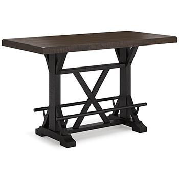 Valebeck Counter Height Dining Table - Zara Furniture (Kissimmee,FL)