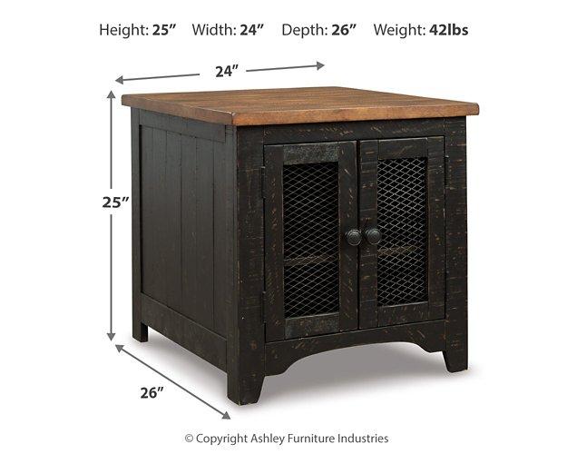 Valebeck End Table - Zara Furniture (Kissimmee,FL)
