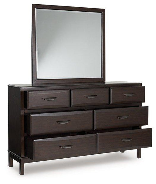 Vanmore Dresser and Mirror - Zara Furniture (Kissimmee,FL)