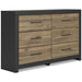Vertani Dresser - Zara Furniture (Kissimmee,FL)