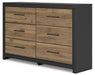 Vertani Dresser - Zara Furniture (Kissimmee,FL)