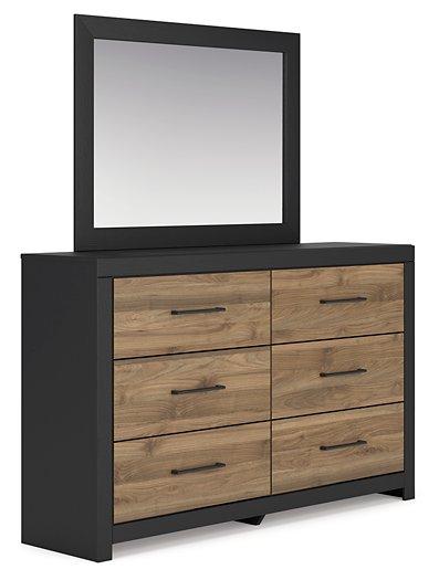 Vertani Dresser and Mirror - Zara Furniture (Kissimmee,FL)