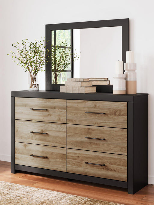 Vertani Dresser and Mirror - Zara Furniture (Kissimmee,FL)