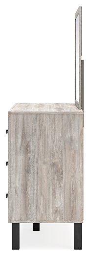 Vessalli Dresser and Mirror - Zara Furniture (Kissimmee,FL)