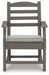 Visola Arm Chair with Cushion (Set of 2) - Zara Furniture (Kissimmee,FL)
