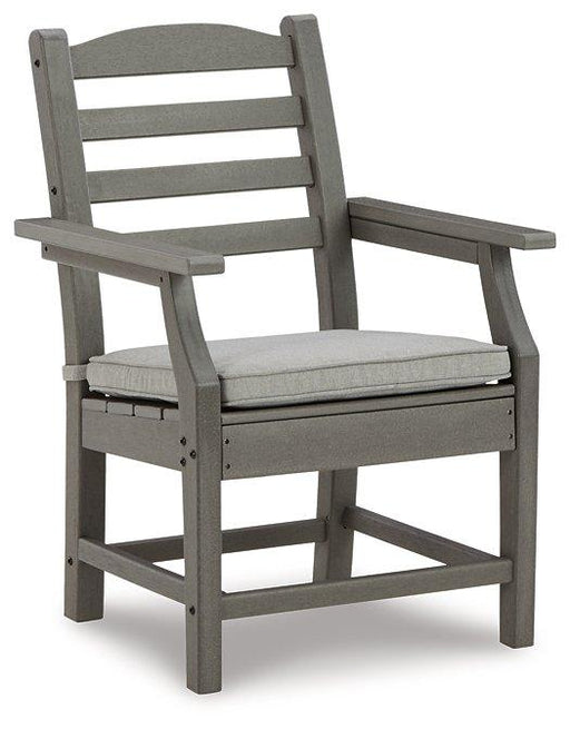 Visola Arm Chair with Cushion (Set of 2) - Zara Furniture (Kissimmee,FL)