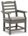 Visola Arm Chair with Cushion (Set of 2) - Zara Furniture (Kissimmee,FL)