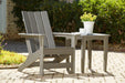 Visola Outdoor Adirondack Chair and End Table - Zara Furniture (Kissimmee,FL)