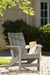 Visola Outdoor Adirondack Chair Set with End Table - Zara Furniture (Kissimmee,FL)