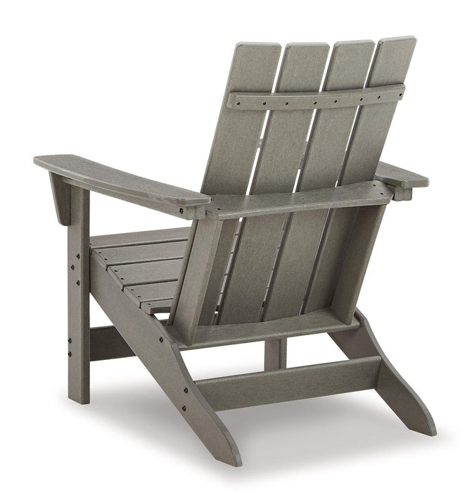 Visola Outdoor Adirondack Chair Set with End Table - Zara Furniture (Kissimmee,FL)