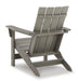 Visola Outdoor Adirondack Chair Set with End Table - Zara Furniture (Kissimmee,FL)