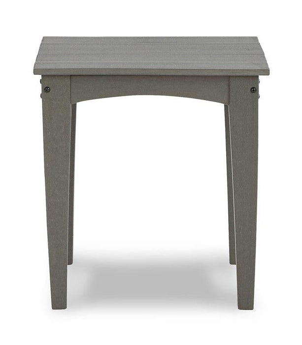 Visola Outdoor Adirondack Chair Set with End Table - Zara Furniture (Kissimmee,FL)