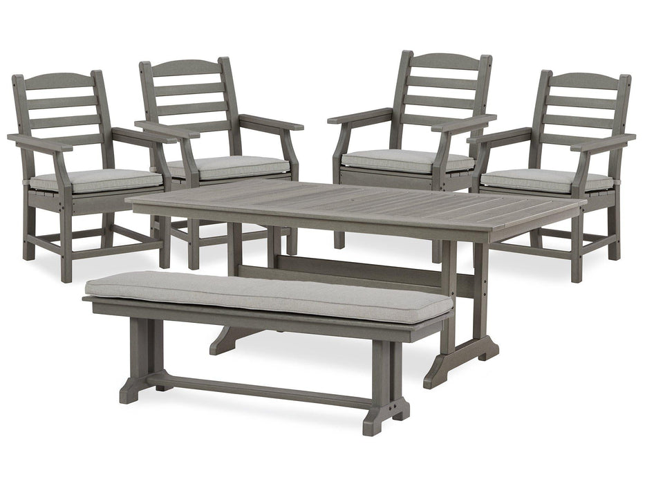 Visola Outdoor Dining Set - Zara Furniture (Kissimmee,FL)