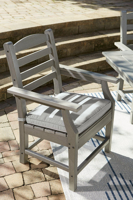 Visola Outdoor Dining Table with 6 Chairs - Zara Furniture (Kissimmee,FL)