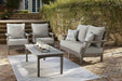 Visola Outdoor Loveseat Conversation Set - Zara Furniture (Kissimmee,FL)