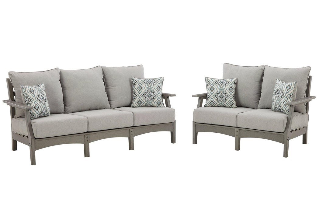 Visola Outdoor Seating Set - Zara Furniture (Kissimmee,FL)