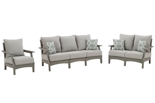Visola Outdoor Seating Set - Zara Furniture (Kissimmee,FL)