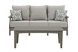 Visola Outdoor Sofa and Coffee Table - Zara Furniture (Kissimmee,FL)