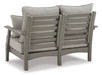Visola Outdoor Sofa and Loveseat Set - Zara Furniture (Kissimmee,FL)