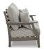 Visola Outdoor Sofa and Loveseat Set - Zara Furniture (Kissimmee,FL)