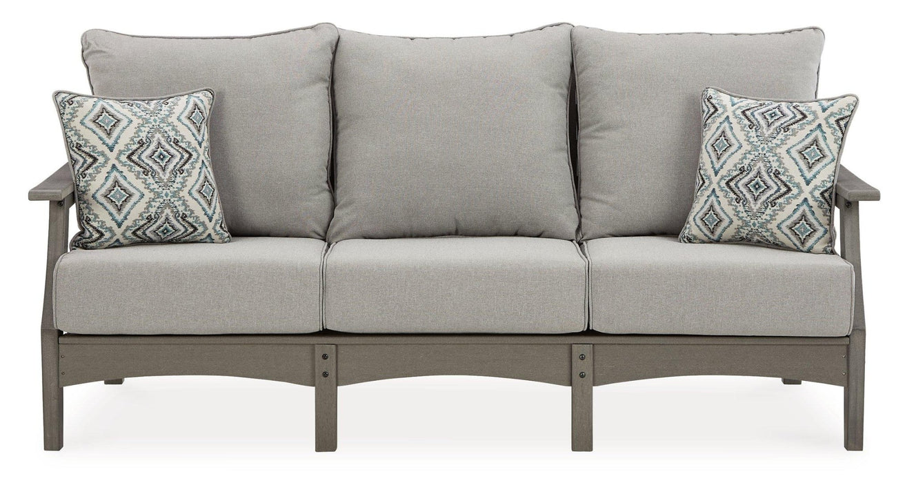 Visola Outdoor Sofa Conversation Set - Zara Furniture (Kissimmee,FL)