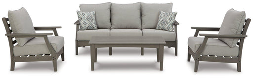 Visola Outdoor Sofa Conversation Set - Zara Furniture (Kissimmee,FL)