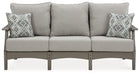 Visola Outdoor Sofa with Cushion - Zara Furniture (Kissimmee,FL)