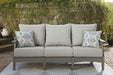 Visola Outdoor Sofa with Cushion - Zara Furniture (Kissimmee,FL)