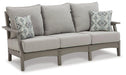 Visola Outdoor Sofa with Cushion - Zara Furniture (Kissimmee,FL)
