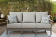 Visola Outdoor Sofa with Cushion - Zara Furniture (Kissimmee,FL)