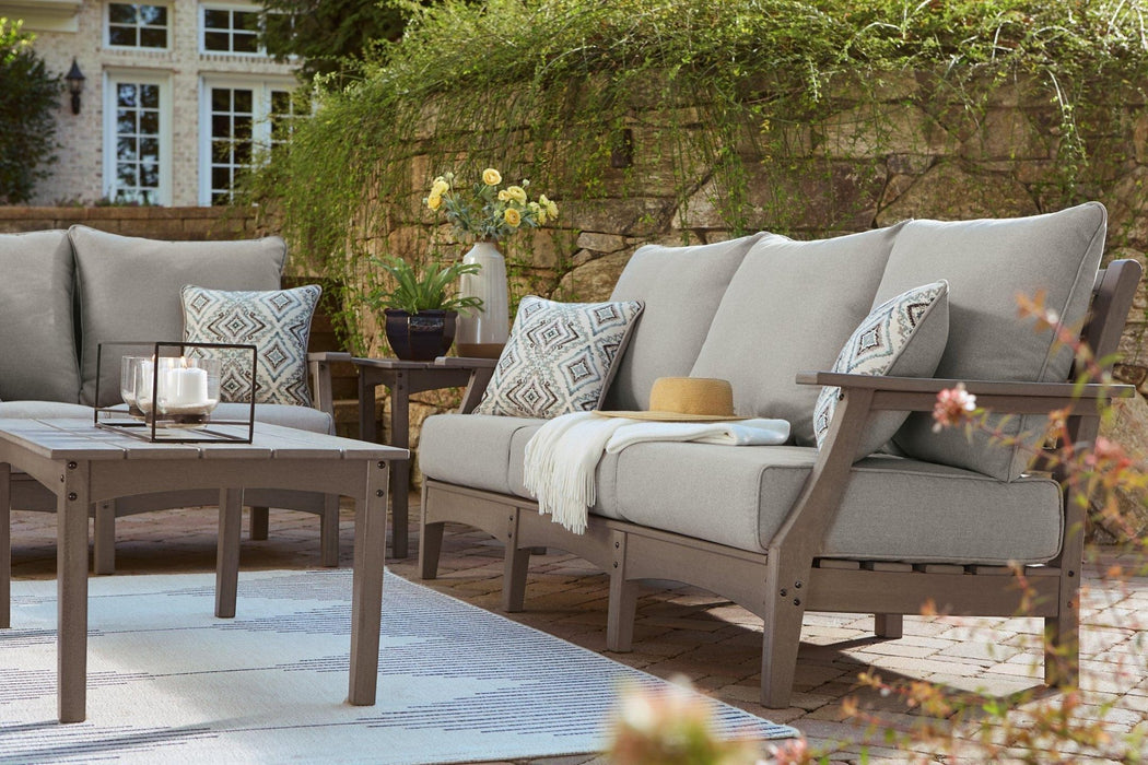 Visola Outdoor Sofa with Cushion - Zara Furniture (Kissimmee,FL)